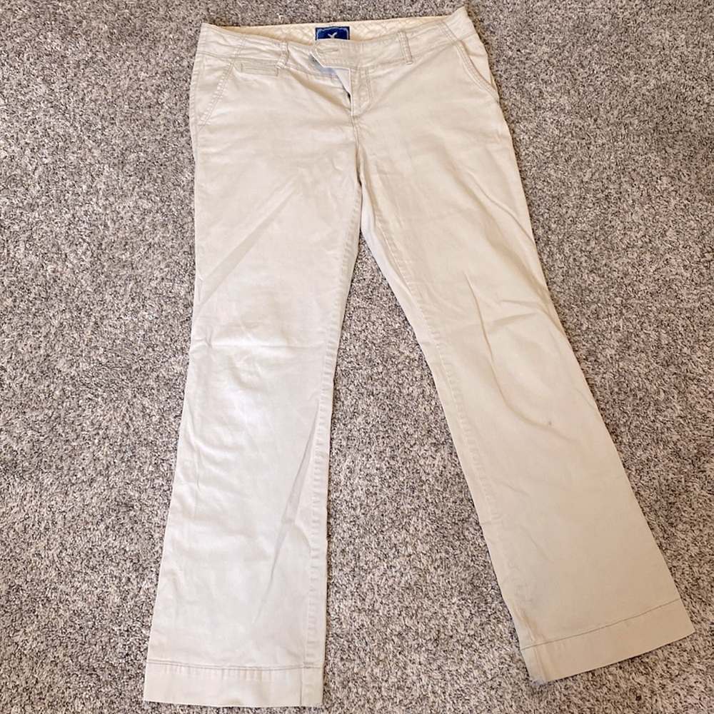 American Eagle Regular Khakis Boot Cut